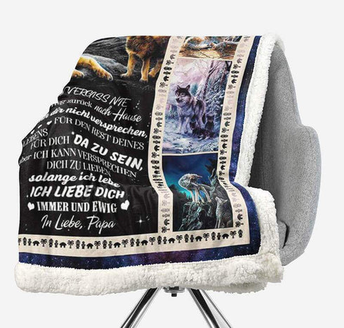 Divesart - Decke vom Vater an die Tochter - "Die Wärme der Liebe"