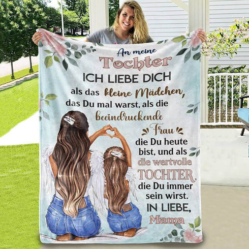 Divesart - Decke von Mutter zu Tochter - "Unendliche Liebe"