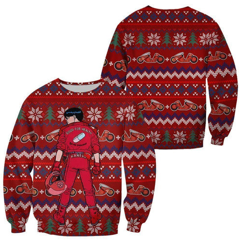 Akira Kaneda Ugly Christmas Sweater Akira Anime Xmas Shirt