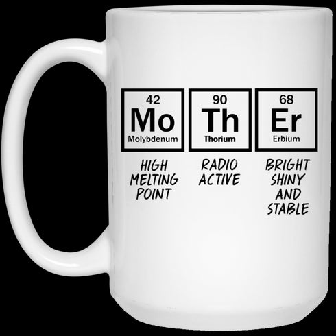 Mom Chemistry Elements - Gift For Mom - Coffee Mug