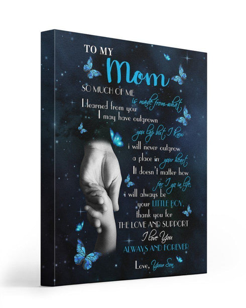 I Love You Always And Forever Your Meaningful Gift For Mom From Son Matte Canvas