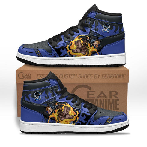 Sabo Dragon Claw Sneakers Custom Anime OP Schoenen