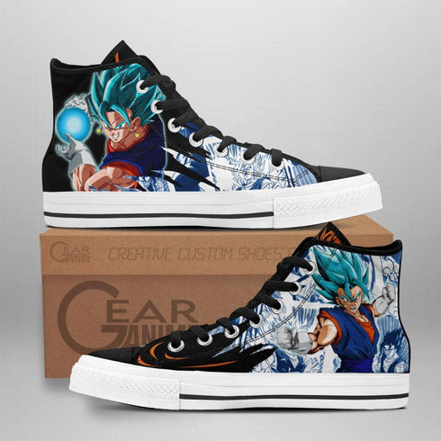 Vegito High Top Shoes Custom Manga Anime DB Sneakers