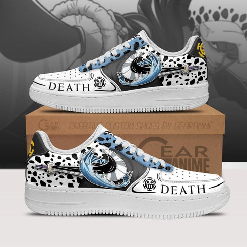 Trafalgar Law Room Air Sneakers Custom Anime OP Shoes