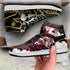 Luffy and Trafalgar Law Sneakers Custom OP Anime Shoes Friend Gifts