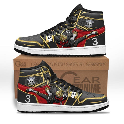 Vinsmoke Sanji Raid Anzug Sneakers benutzerdefinierte Anime OP -Schuhe