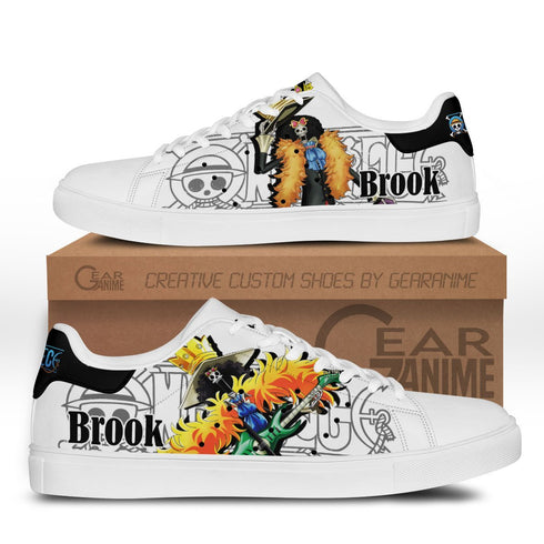 Brook Skate Sneakers Custom Anime OP Schoenen