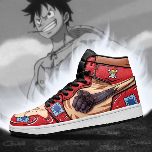 Luffy Haki Sneakers Custom Wano Arc OP Shoes