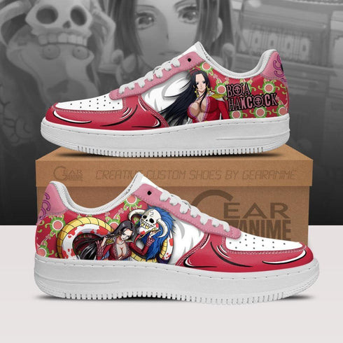 BOA Hancock Air Sneakers Custom Anime Op Schuhe tolles Geschenk