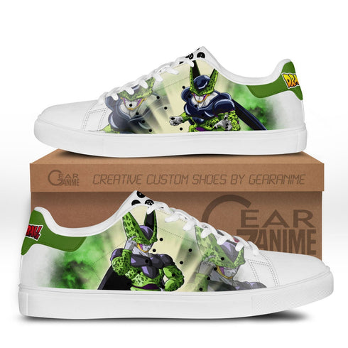 Dragon Ball Cell Skate Sneakers Custom Anime -kengät