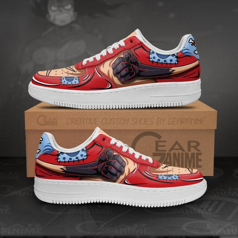 Luffy Haiki Air Sneakers Custom Wano Arc OP Anime Schoenen