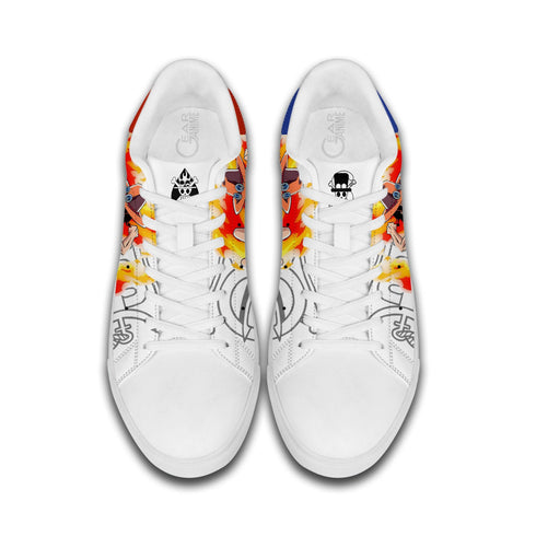 Sabo And Ace Skate Sneakers Custom Anime OP Shoes