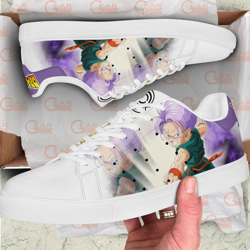 Dragon Ball Trunks Skate Sneakers Custom Anime Shoes