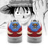 Luffy Gomu Gomu Air Sneakers Custom Anime OP Shoes