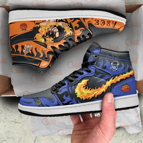 Sabo and Portgas Ace Sneakers Custom Anime OP Shoes