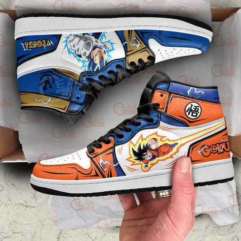 Goku and Vegeta Sneakers Flying Custom Dragon Ball Shoes