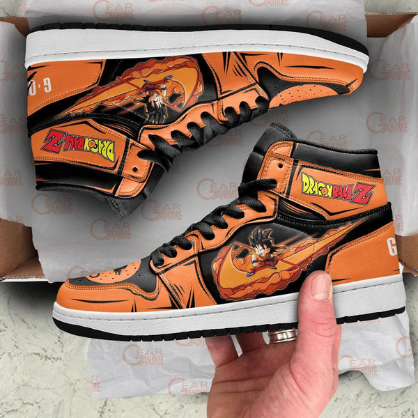 Goku Flying Nimbus Sneakers Kintoun Dragon Ball Custom Anime Shoes
