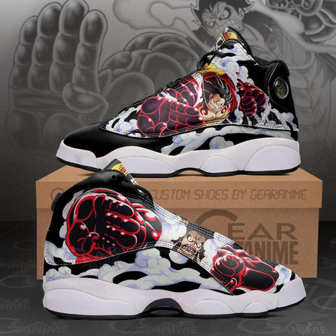 Monkey D Luffy Gear 4 Sneakers Custom Anime OP Schoenen