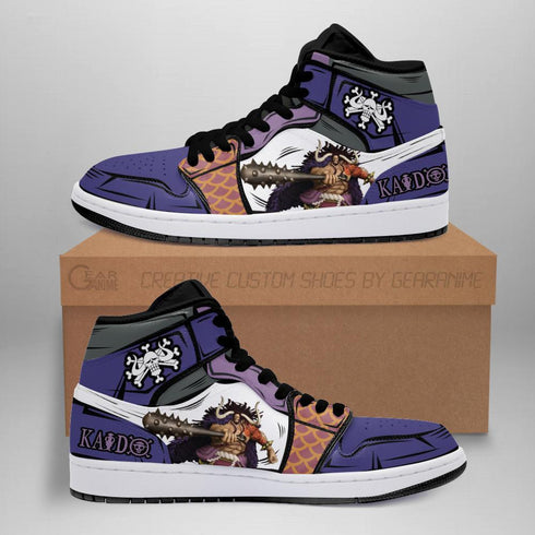 Yonko Kaido Sneakers Custom Anime OP Schoenen