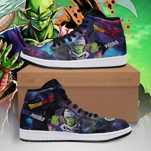 Piccolo Sneakers Galaxy Custom DB Anime Shoes