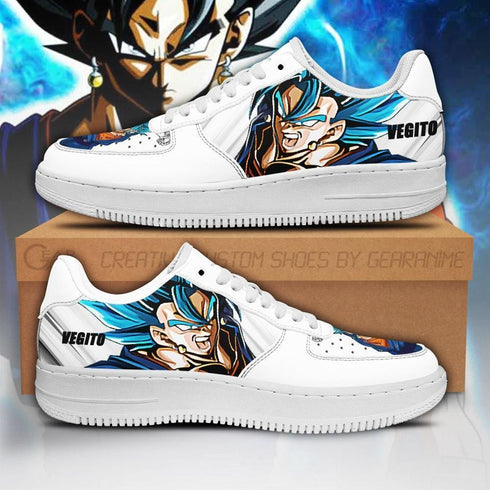 Vegito Air Sneakers Custom Anime DB Shoes Simple Style