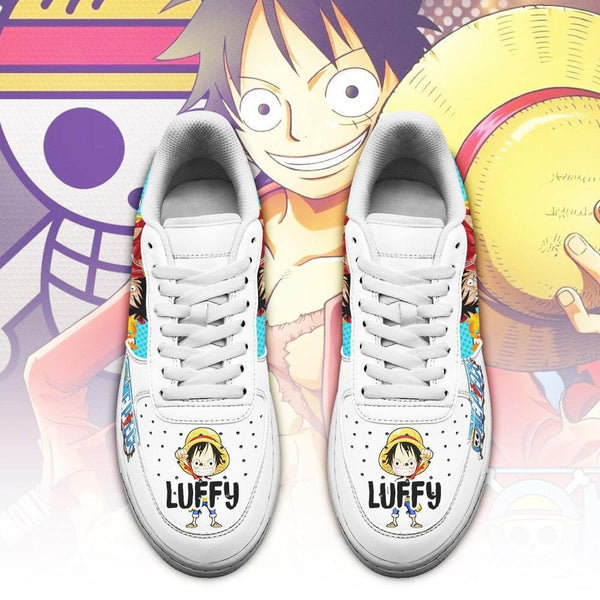 Monkey D Luffy Air Sneakers Custom Anime OP Shoes