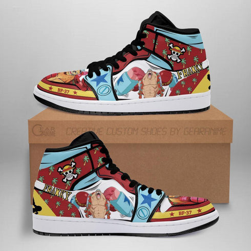 Franky Sneakers Custom Anime OP -kengät