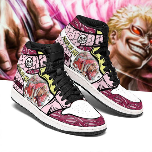 Donquixote Doflamingo Sneakers Custom Anime OP Shoes
