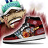 Admiral Sakazuki Akainu Sneakers Custom Anime OP Shoes