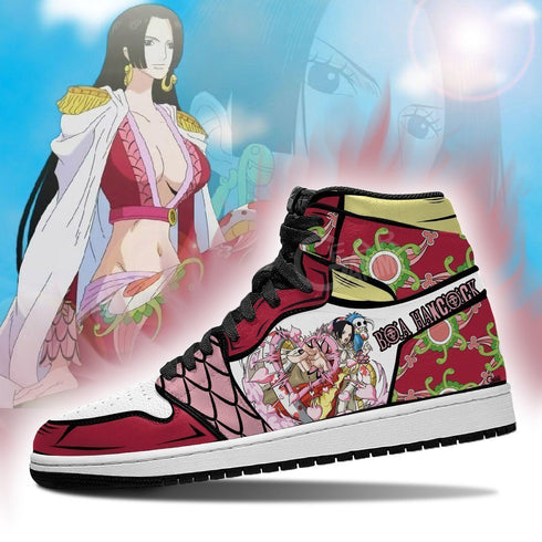 Boa Hancock Sneakers Custom Anime OP Shoes