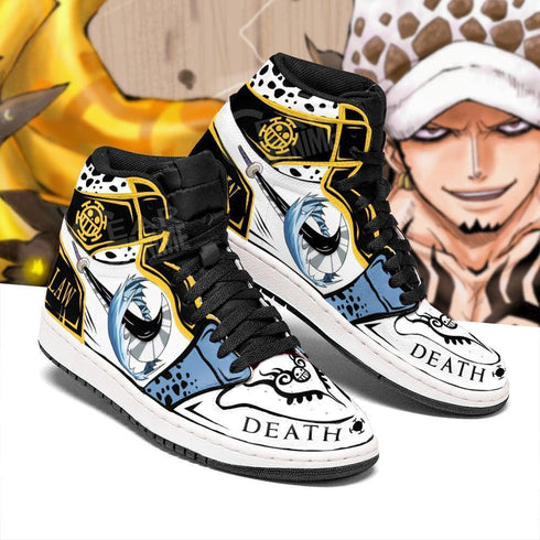 Trafalgar D. Water Law Sneakers Custom Room OP Anime Shoes