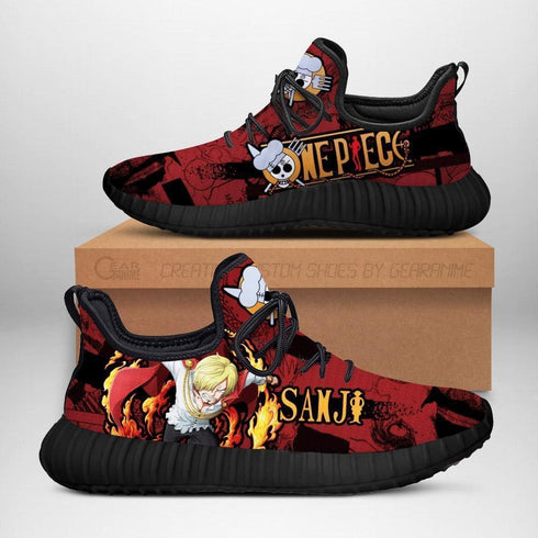Sanji Reze Shoes OP Anime Shoes Fan Gift Idea TT04