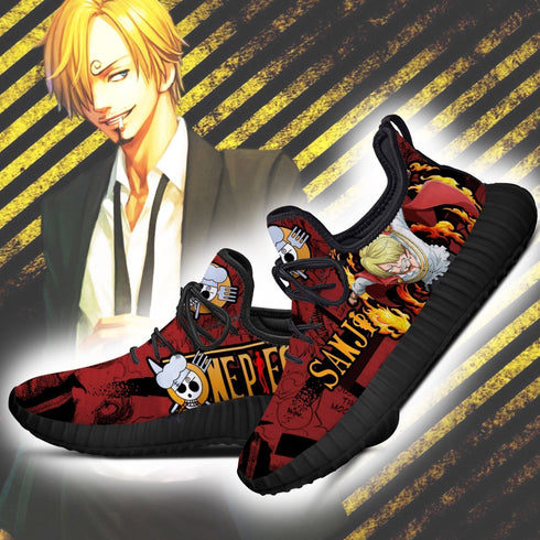 Sanji Reze Shoes OP Anime Shoes Fan Gift Idea TT04