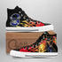 Sabo High Top Schoenen Custom OP Sneakers Flame Style