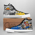 Ruffy Gear 5 High Top Shoes Custom Nika Joy Boy Op Anime Sneakers
