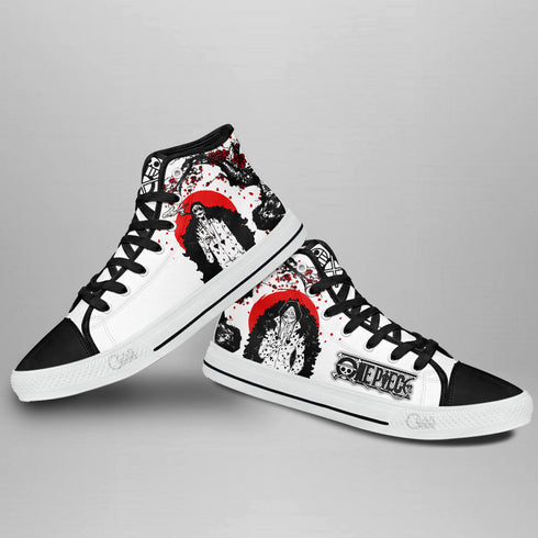 Rosinante High Top Shoes Custom Anime OP Sneakers Japan Style