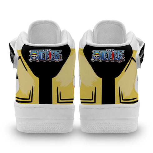 Sanji Sneakers Air Mid OP Custom Anime Shoes