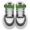 Zoro Sneakers Air Mid OP Custom Anime Shoes