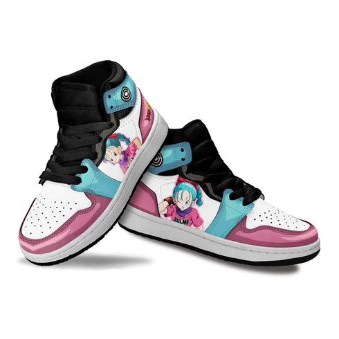 Bulma Kids Sneakers Custom Dragon Ball Anime Shoes For Kids