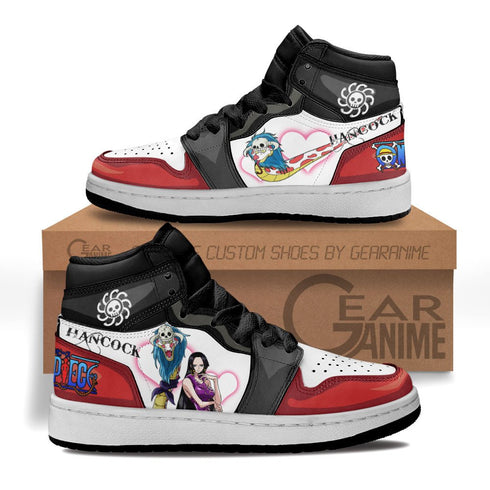 Boa Hancock Kids Sneakers Custom OP Anime Schoenen voor kinderen