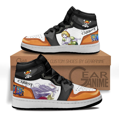 Carrot Kids Sneakers Custom OP Anime Shoes For Kids