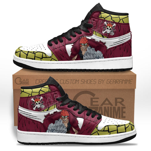 Eustass Kid Tennarit Custom OP Anime Shoes Lahjat