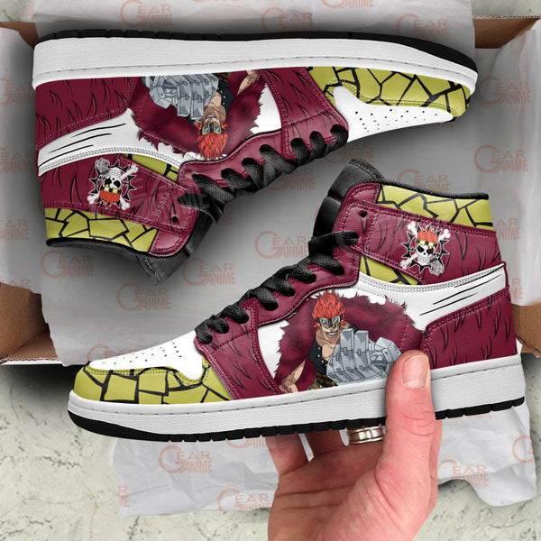 Eustass Kid Sneakers Custom OP Anime Shoes Gifts