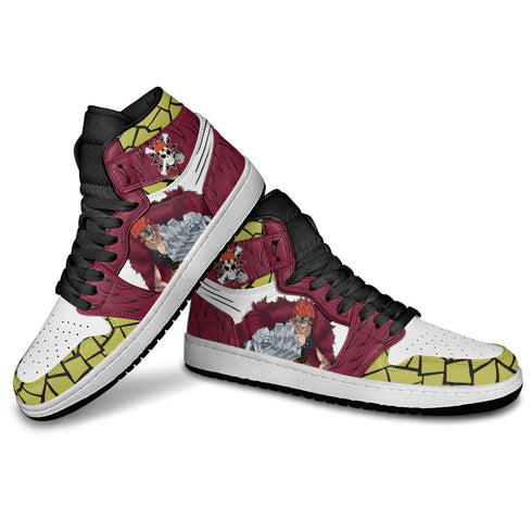 Eustass Kid Sneakers Custom OP Anime Shoes Gifts