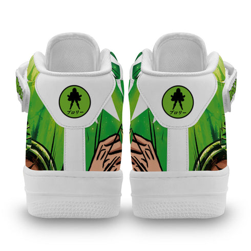 Broly Sneakers Air Mid Custom Dragon Ball Anime Shoes