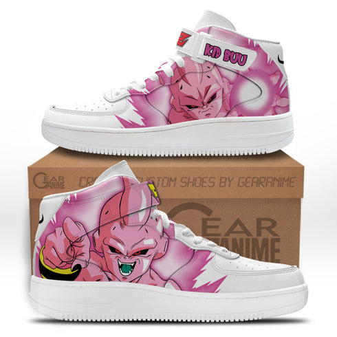 Kid Buu Sneakers Air Mid Custom DB Anime Shoes