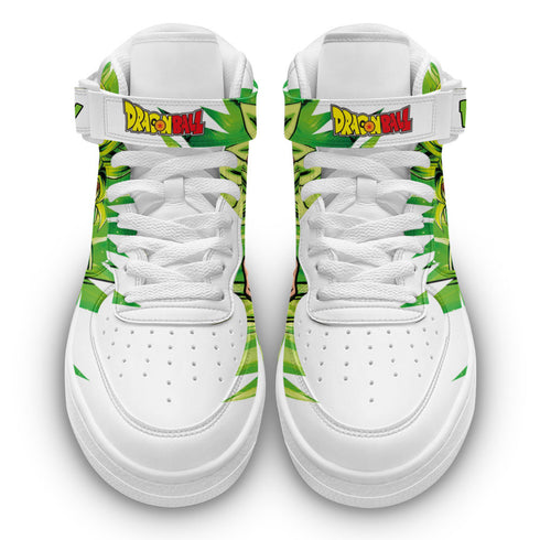 Broly Sneakers Air Mid Custom Dragon Ball Anime Shoes