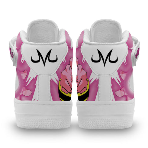 Kid Buu Sneakers Air Mid Custom Dragon Ball Anime Shoes