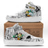 Karotten -Sneaker Air Mid Op Custom Anime Schuhe Mix Manga