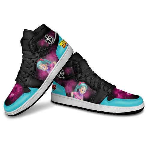 Bulma Sneakers Custom Dragon Ball Anime Shoes Mix Galaxy